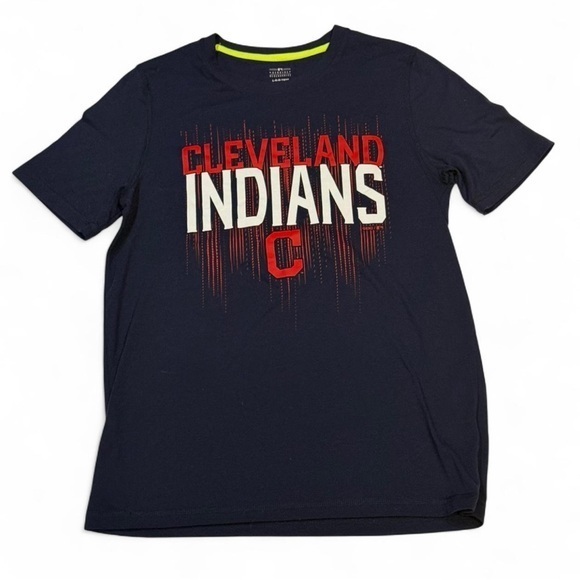 NBL Other - Youth Cleveland Indians Navy T-Shirt